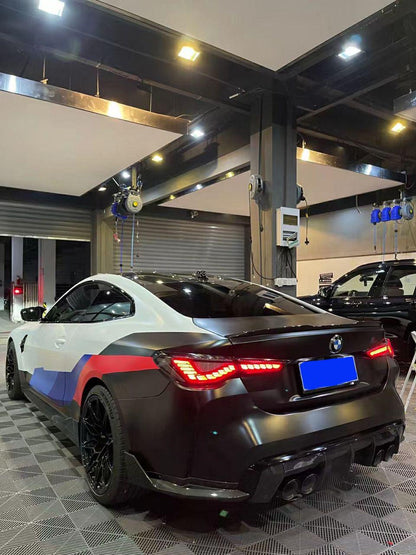 GTS STYLE OLED TAIL LIGHTS FOR BMW G82 G83 M4 / G22 G23 G26 4 SERIES