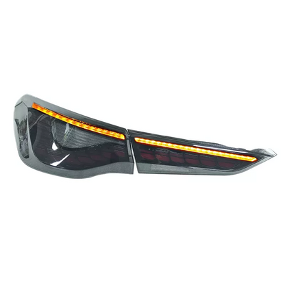GTS STYLE OLED TAIL LIGHTS FOR BMW G82 G83 M4 / G22 G23 G26 4 SERIES