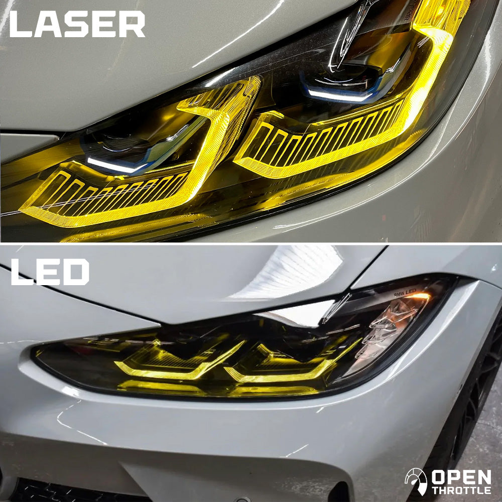 BMW G22 4 SERIES CSL YELLOW DRL KIT