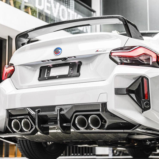 M PERFORMANCE STYLE CARBON FIBER REAR WING FOR BMW G87 M2