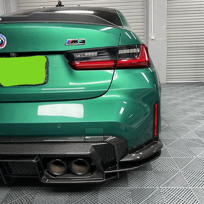 PSM STYLE CARBON FIBER REAR DIFFUSER FOR BMW G80 M3 / G82 G83 M4