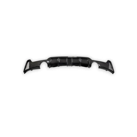 CARBON FIBRE LED REAR DIFFUSER TRIM FOR BMW F32 F33 F36 4 SERIES