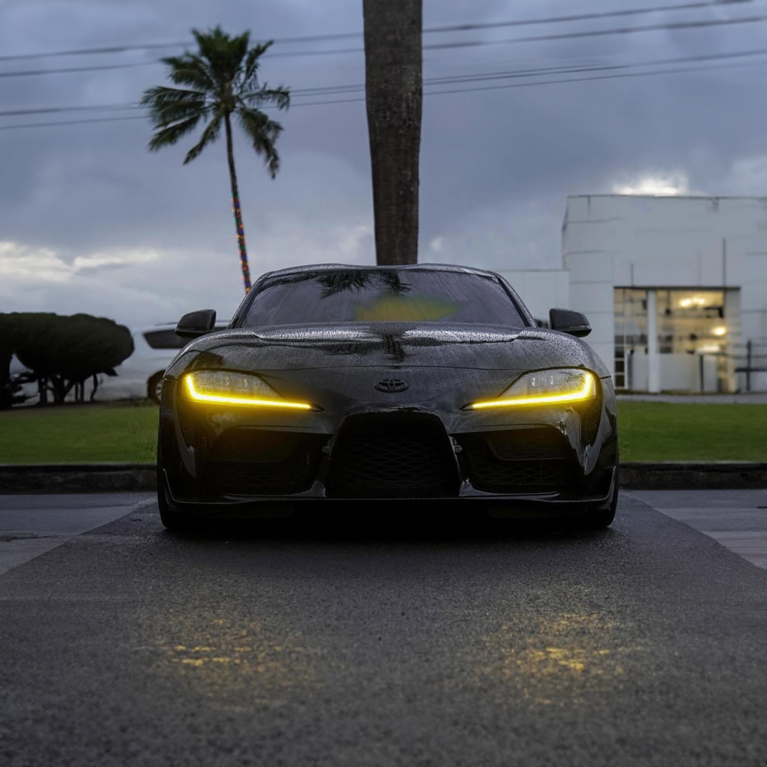 TOYOTA A90 SUPRA CSL YELLOW DRL KIT